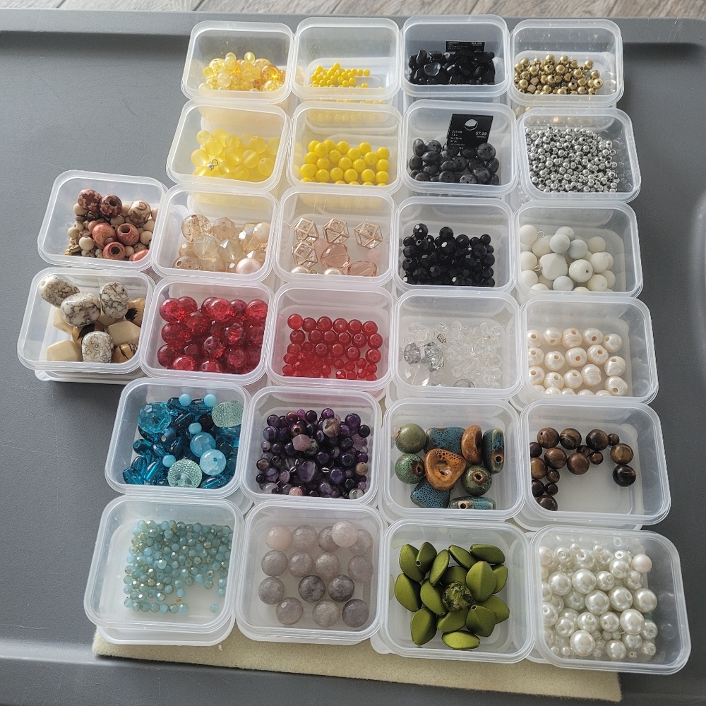 Beads for jewlery making